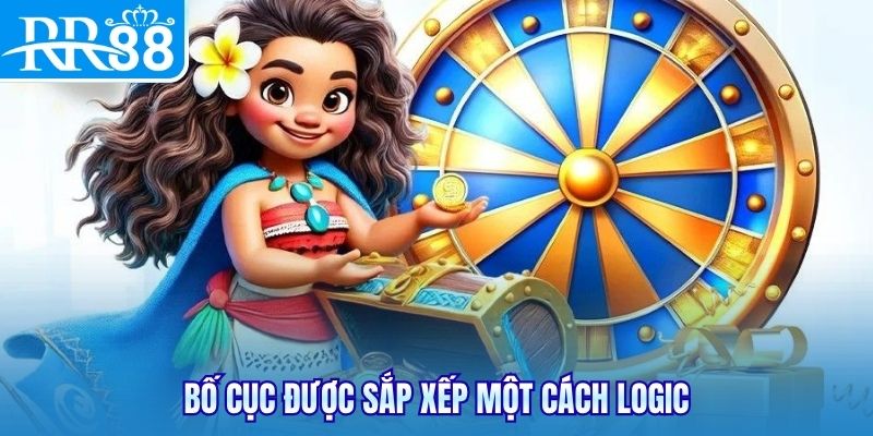 Bố cục được sắp xếp một cách logic