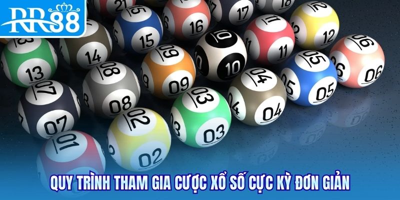 Quy trình tham gia cược xổ số cực kỳ đơn giản
