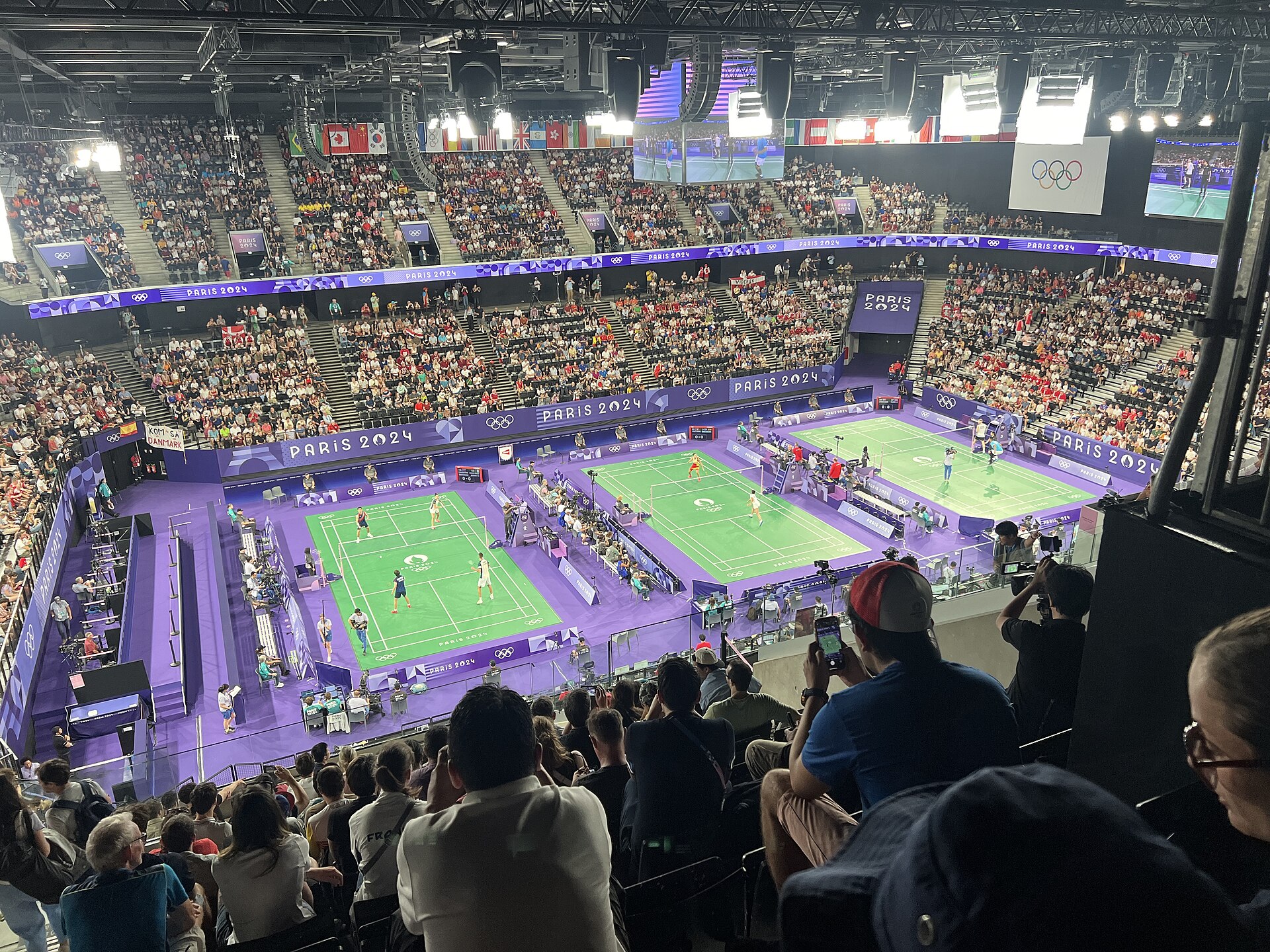 Pha đánh cầu tại Olympic Paris 2024