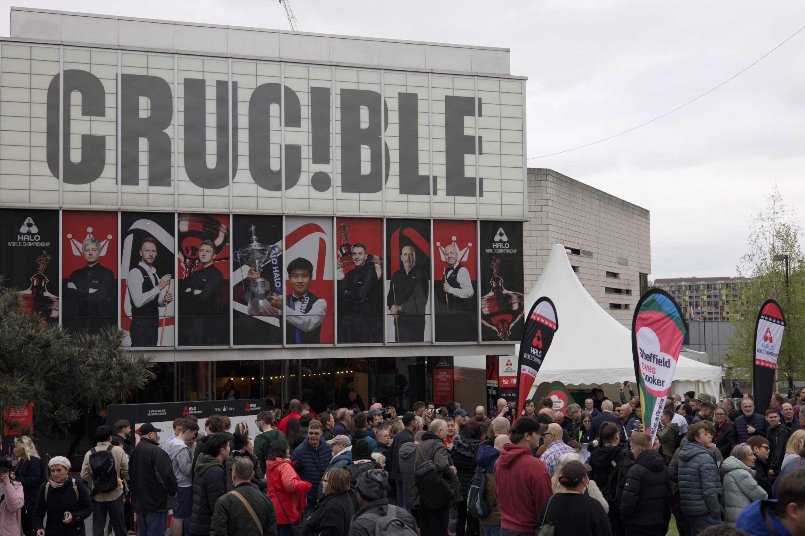 Nhà hát Crucible, Sheffield trong kỳ World Snooker Championship 2026