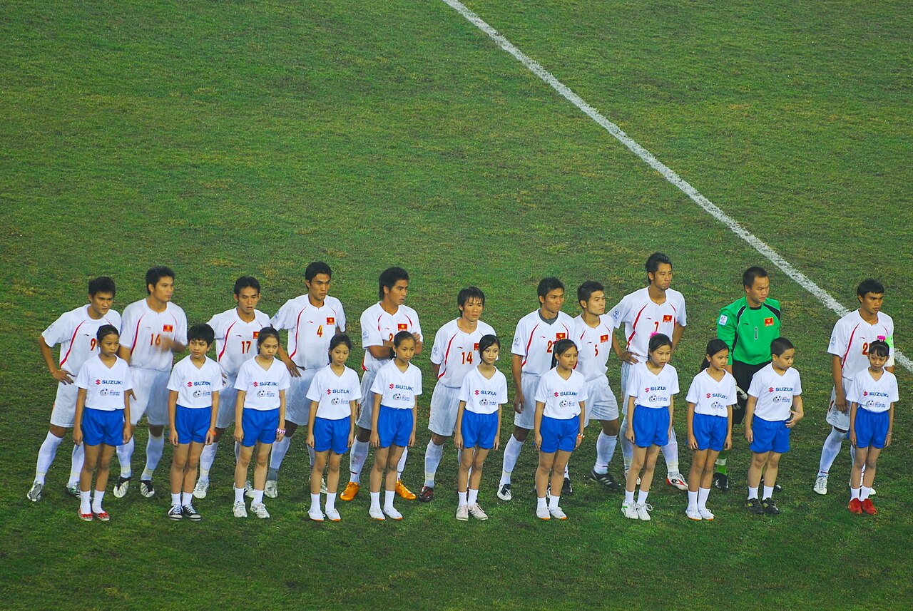 Đội tuyển Việt Nam thi đấu tại sân Mỹ Đình AFF Cup 2008