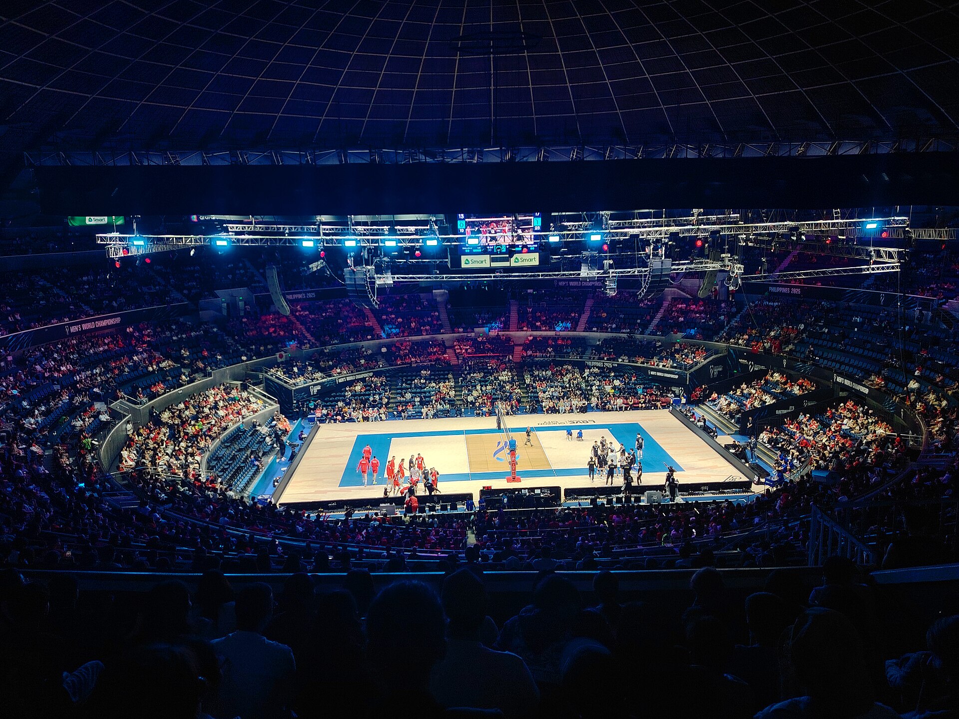 Trận đấu bóng chuyền nam Turkey vs Japan tại FIVB World Championship 2025