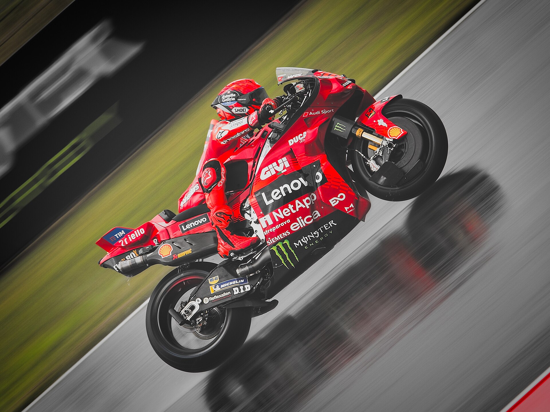 Marc Marquez đua ở chặng Brno 2025, minh họa tốc độ và độ nguy hiểm của MotoGP