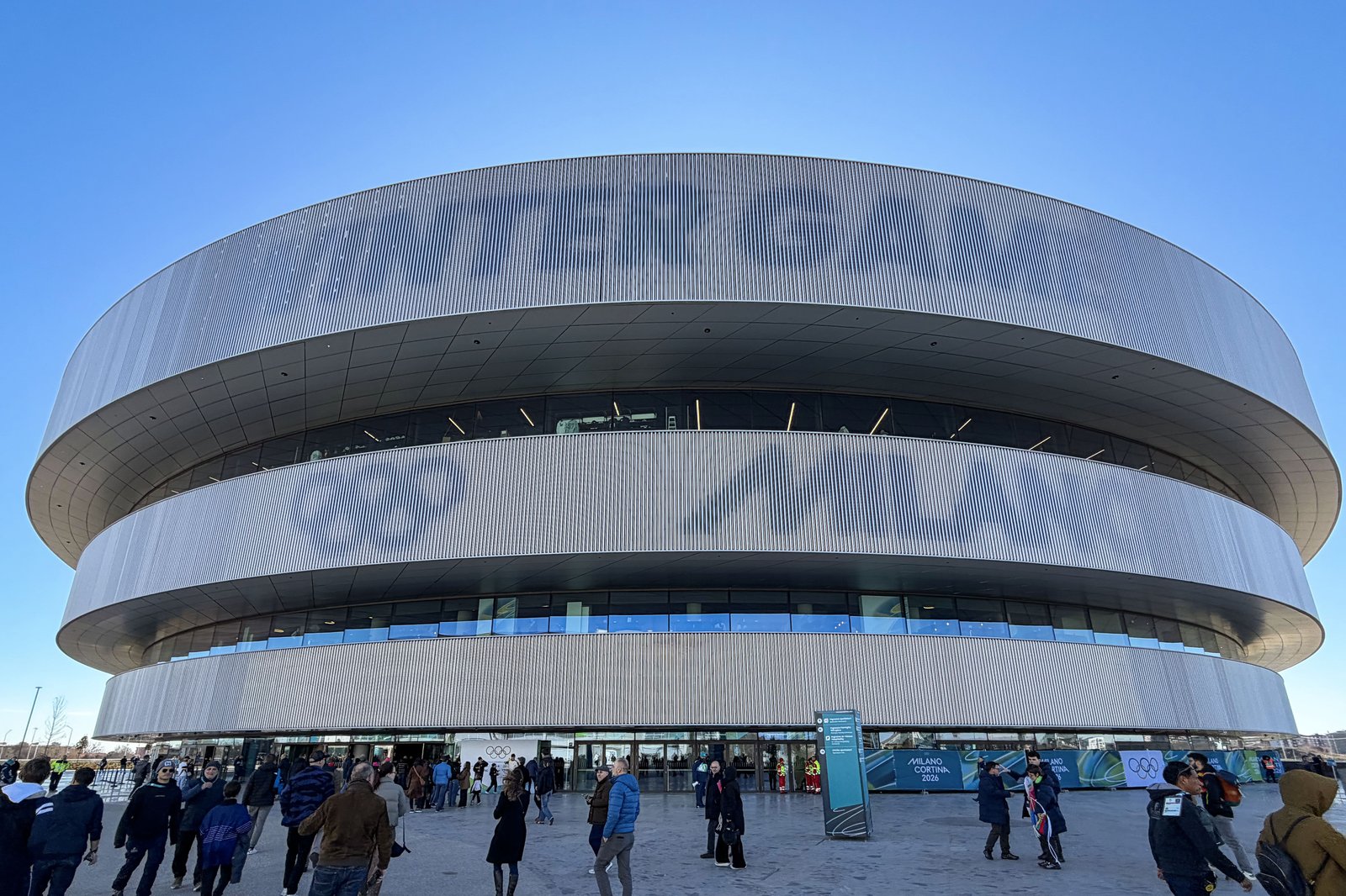 Nhà thi đấu PalaItalia tại Milano trong Olympic Mùa đông 2026