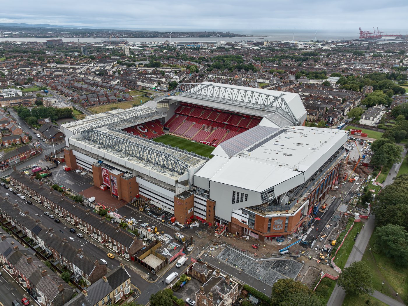 Sân Anfield của Liverpool - một trong những thánh địa của Ngoại Hạng Anh